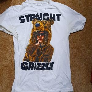 WORKAHOLICS STRAUGHT GRIZZLY SIZE L TEE